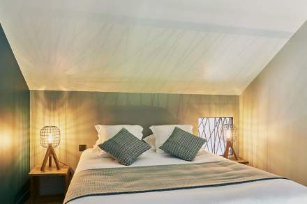 Maison Caillet | Lit chambre Iris